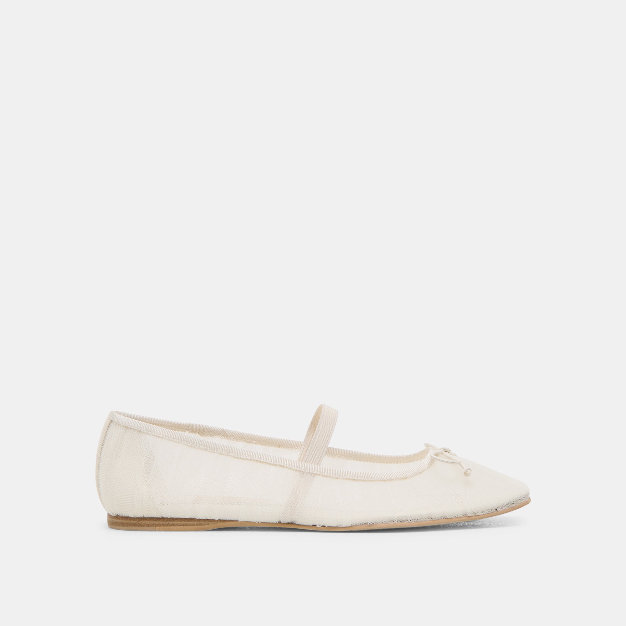 Dolce Vita RAEVEN BALLET FLATS WHITE TULLE