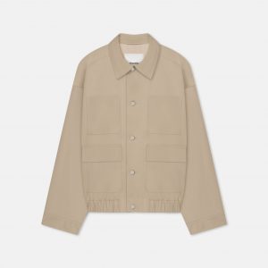 Nanushka Zubin - Tech Twill Jacket - Pebble