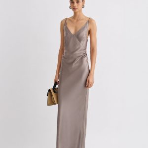 Nanushka Coeus - Maxi dress - Clay