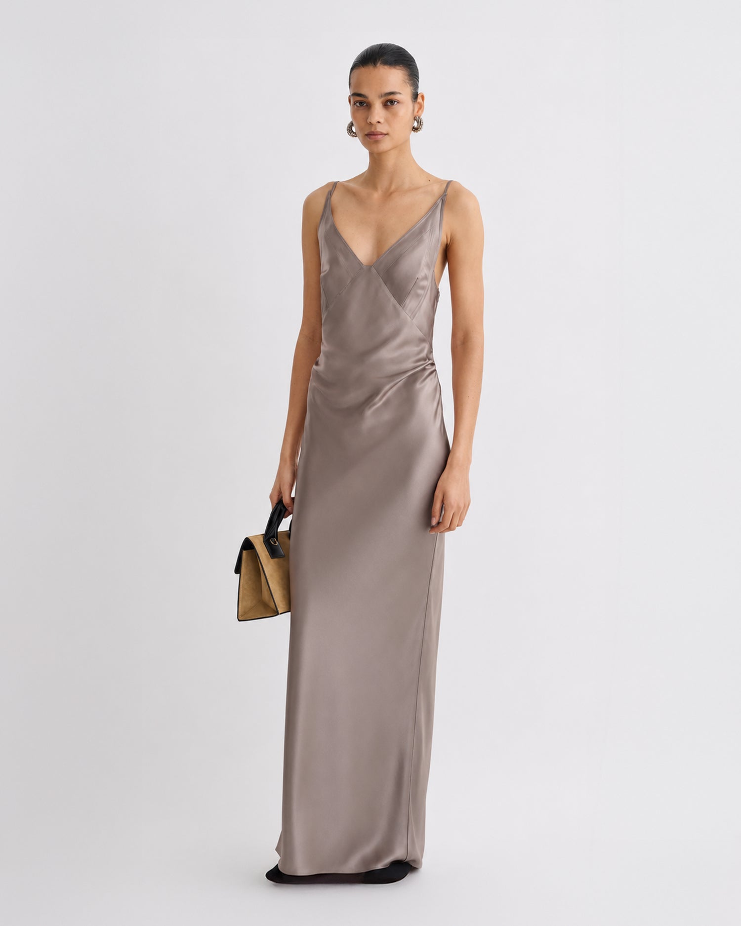 Nanushka Coeus - Maxi dress - Clay