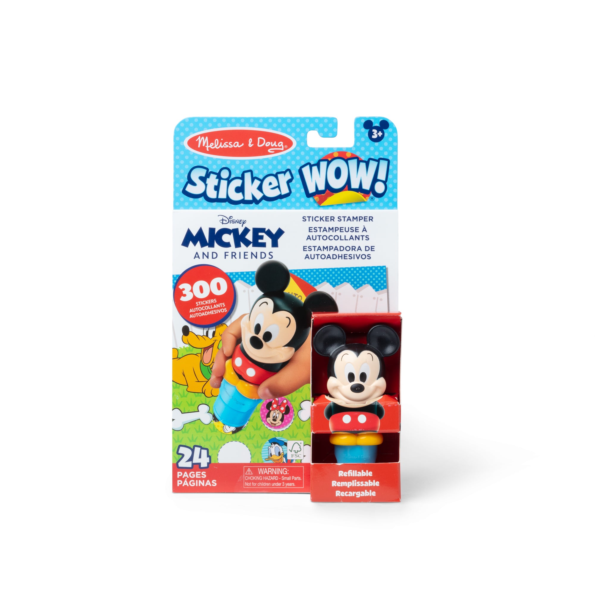 Melissa & Doug Sticker WOW! Activity Pad & Sticker Stamper - Disney's Mickey Mouse