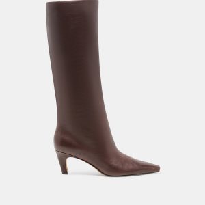 Dolce Vita JAZMIN BOOTS DK CHOCOLATE LEATHER