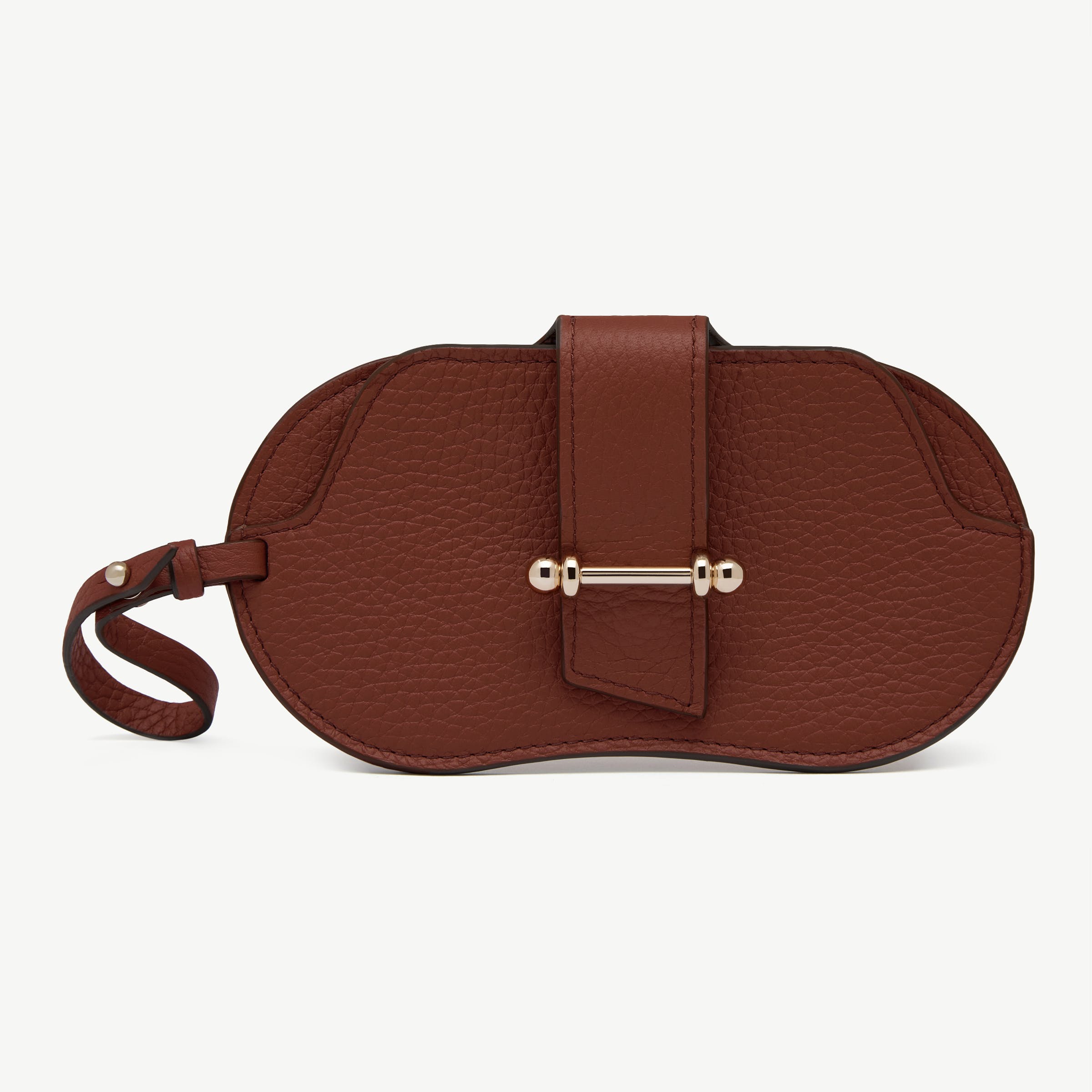 Strathberry Multrees Sunglasses Case - Walnut