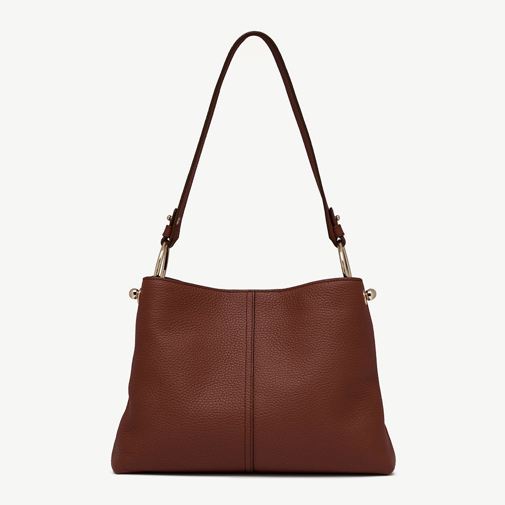 Strathberry Lana Hobo - Walnut