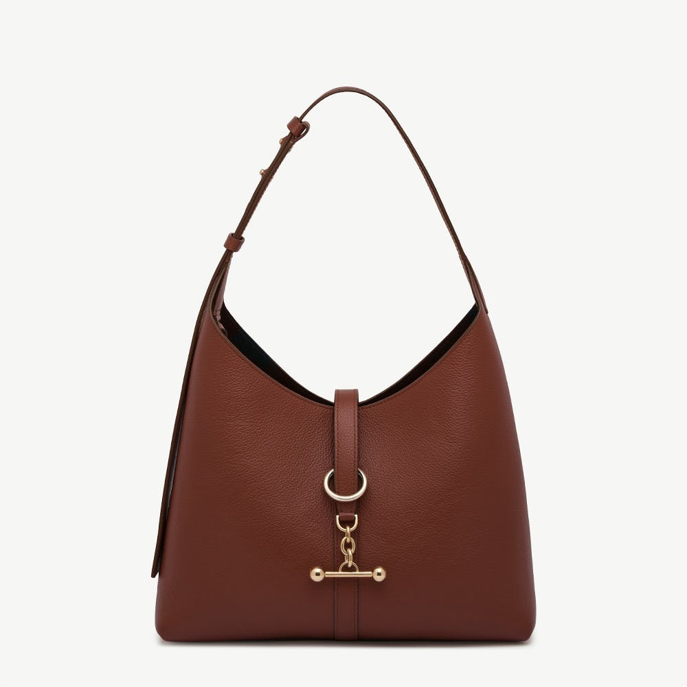 Strathberry Kite Hobo - Walnut