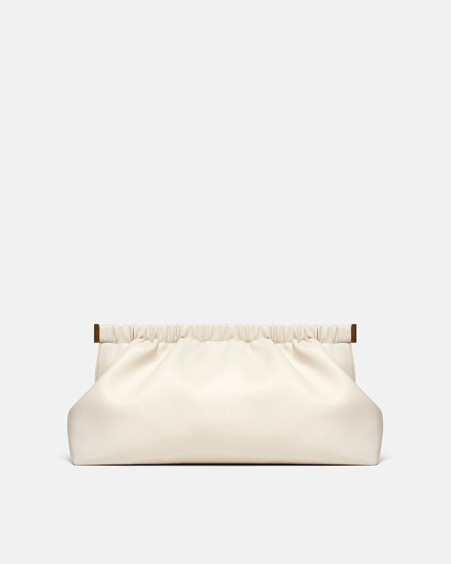 Nanushka The Bar Clutch - Alt-Nappa Clutch - Off White