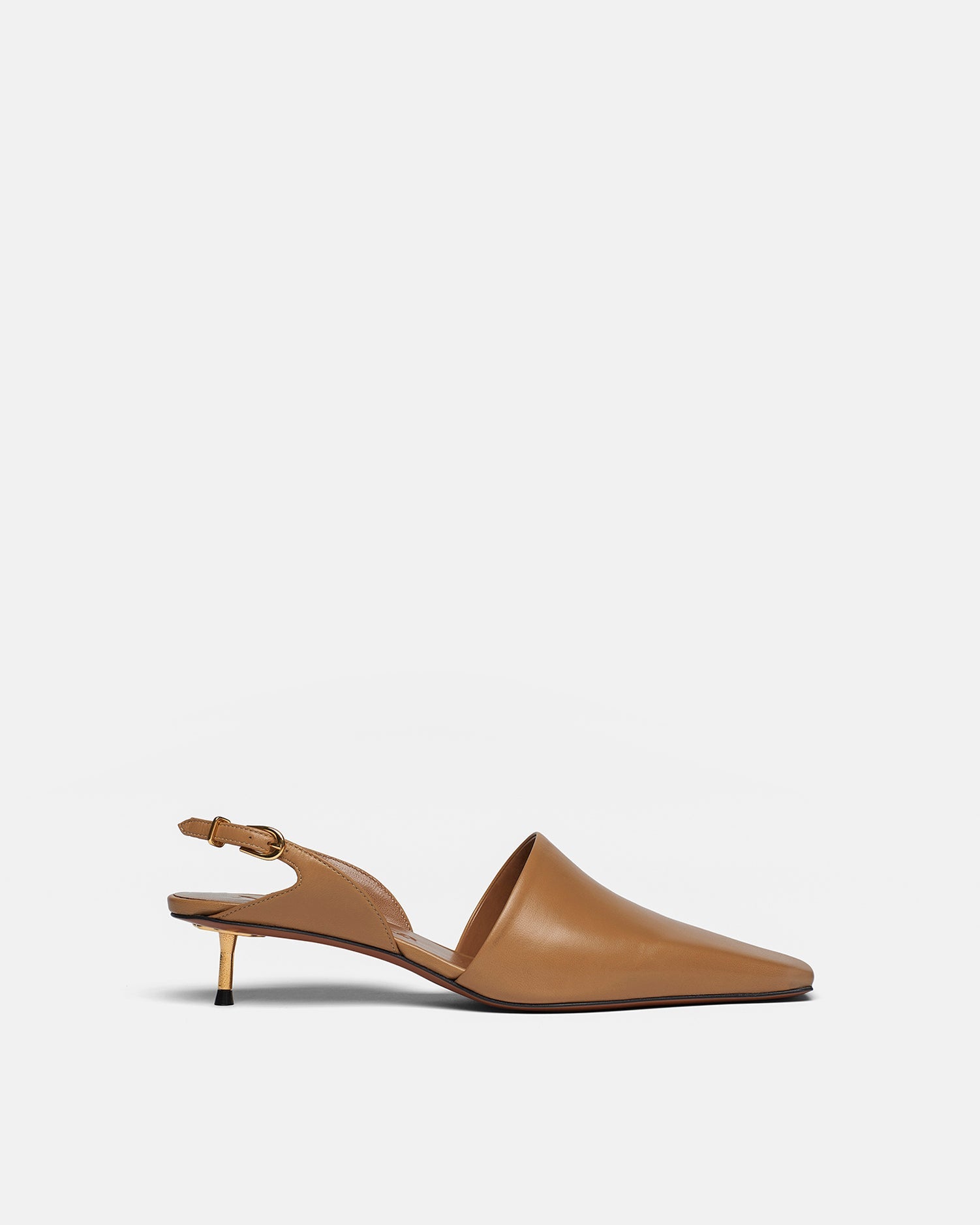 Nanushka Enaji - Leather Sandals - Nut Brown