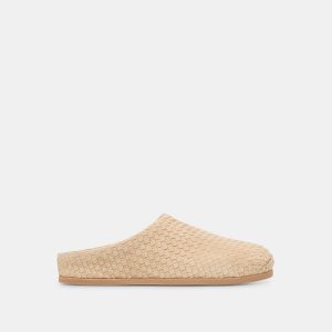 Dolce Vita JUDITH WOVEN FLATS CAMEL WOVEN SUEDE