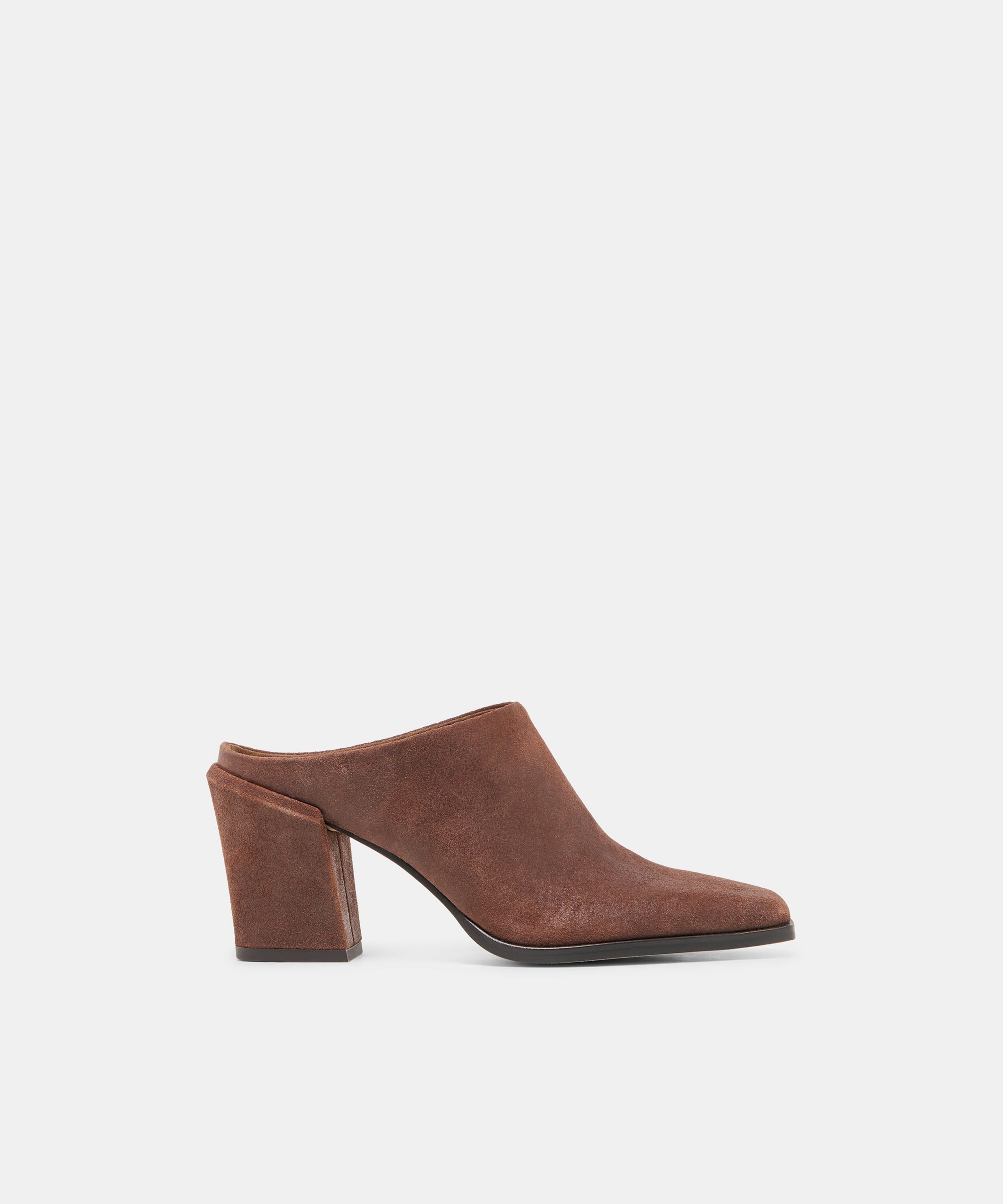 Dolce Vita LINDI MULES COFFEE SUEDE
