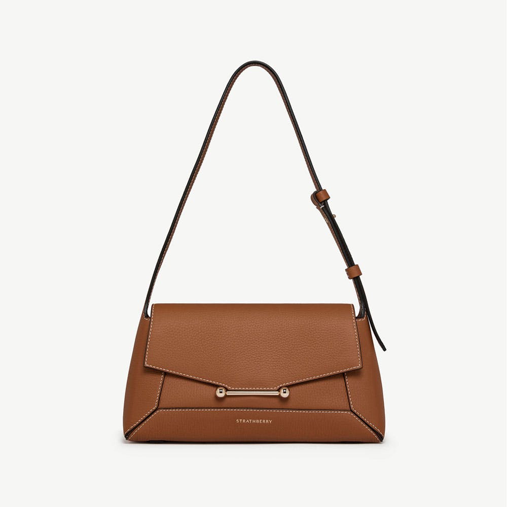 Strathberry Mosaic Shoulder - Tan