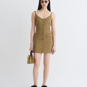 Nanushka Peitho - Tailored Mini Dress - Brown