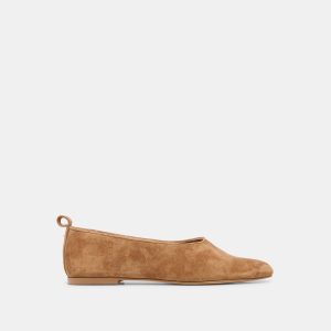 Dolce Vita KORY BALLET FLATS LT BROWN SUEDE