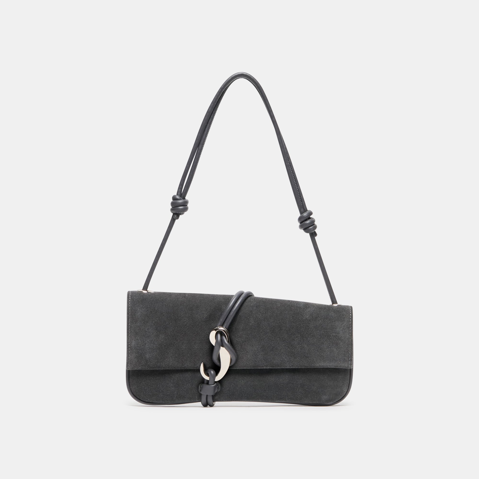 Dolce Vita ALICE SHOULDER BAG GUNMETAL SUEDE