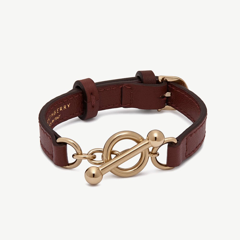 Strathberry Kite Bracelet - Oxblood