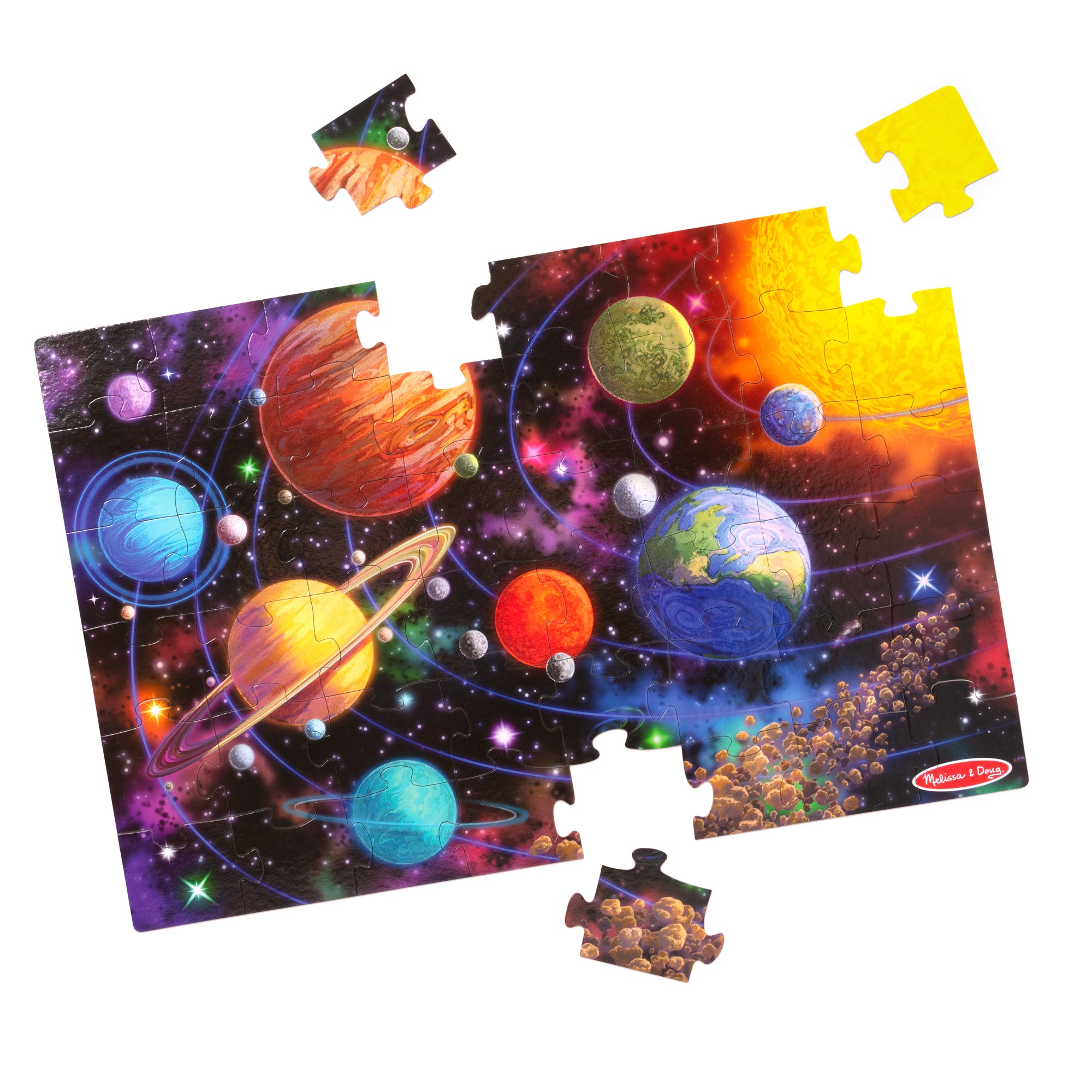 Melissa & Doug Solar System Floor Puzzle - 48 Pieces