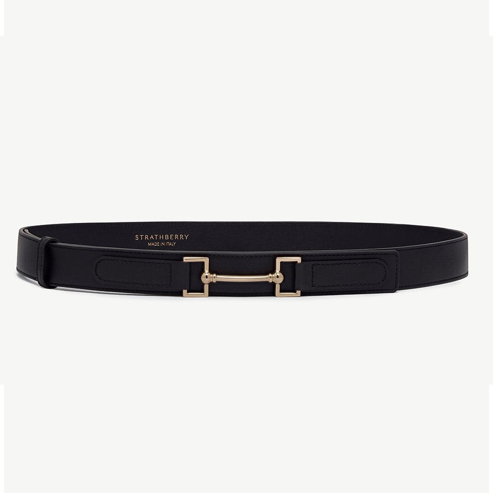 Strathberry Stockbridge Belt - Black