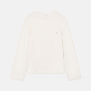 Nanushka Kazmer - Cotton-Jersey Sweatshirt - Off White/Roses