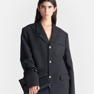 Nanushka Rox - Double Suiting Blazer - Black