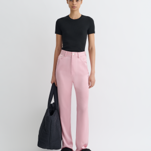 Nanushka Tita - Slip Satin Pants - Pink