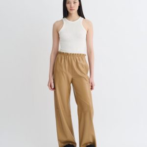 Nanushka Geb - Okobor™ Alt-Leather Pants - Oak