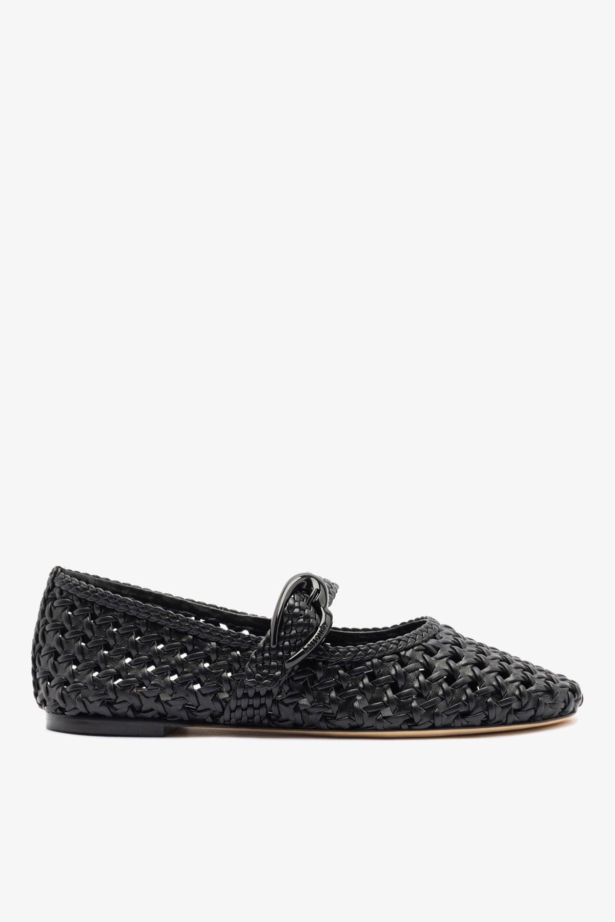 Larroudé Verona New Macrame In Black Leather