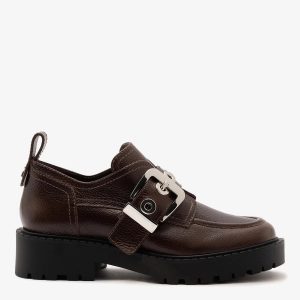 Larroudé Stewart Lugsole Loafer Brown Leather