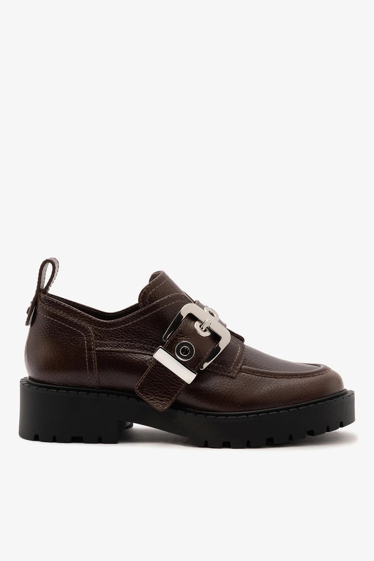 Larroudé Stewart Lugsole Loafer Brown Leather