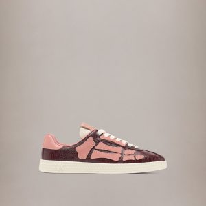Amiri WOMEN - WOMEN'S LIZARD EMBOSSED PACIFIC BONES - Plum