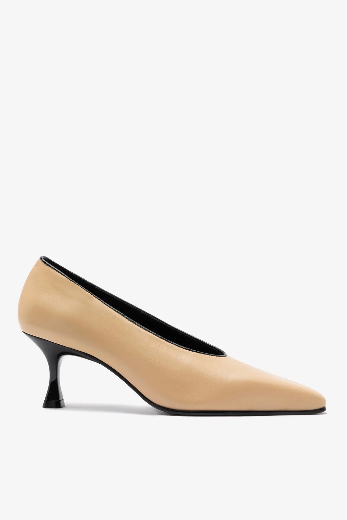 Larroudé Cambon Pump Sand Leather