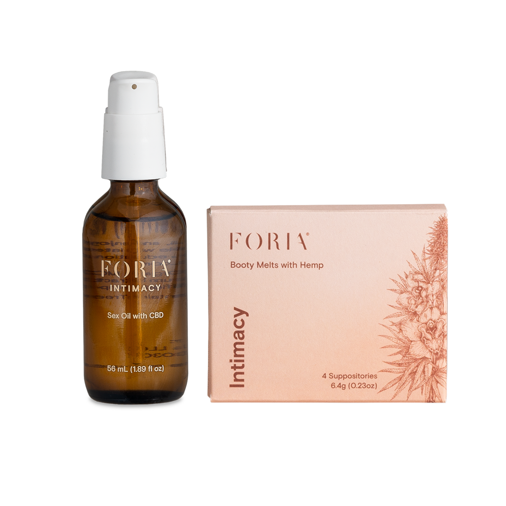 Foria Booty Melts & Sex Oil Set