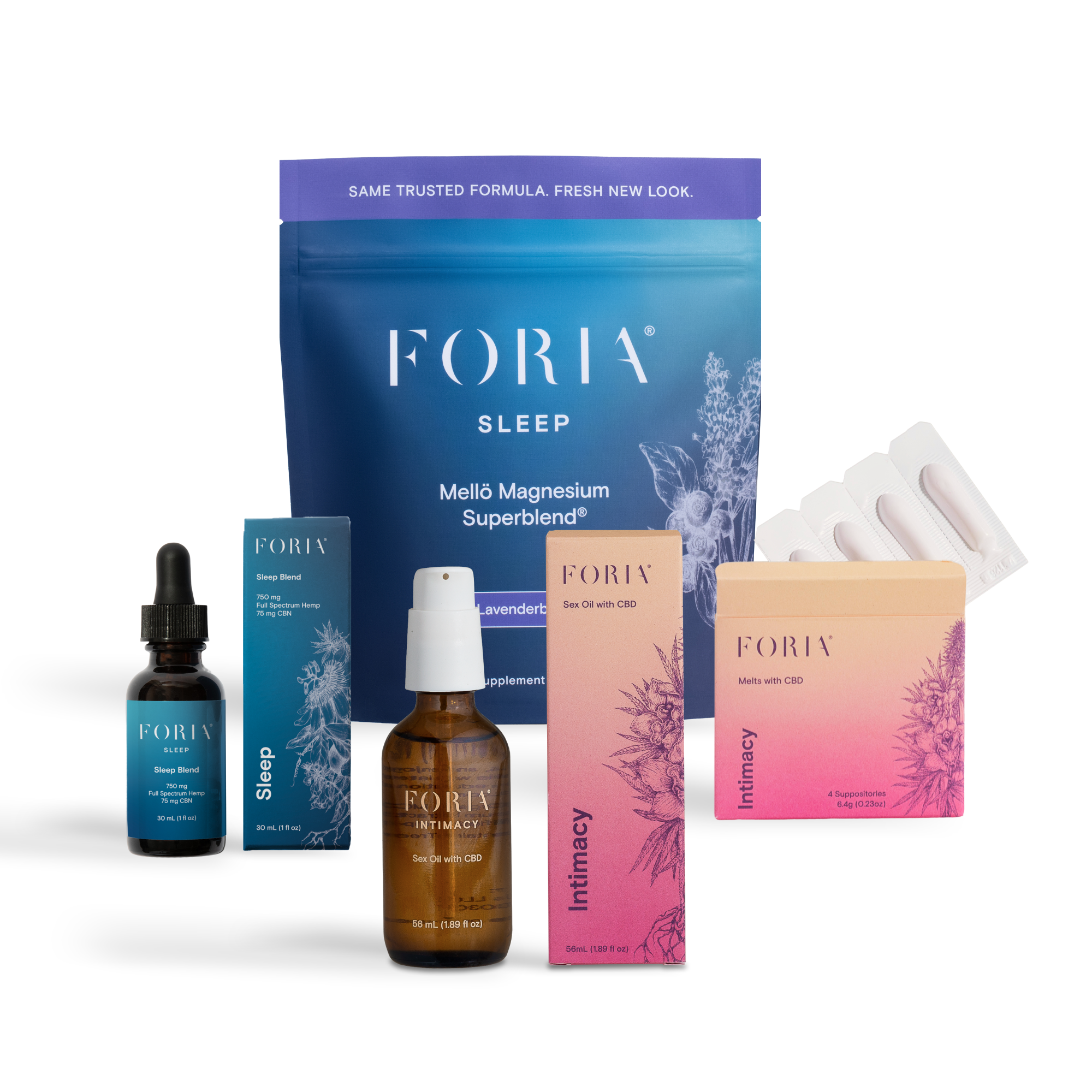 Foria Rest & Intimacy Set