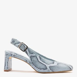Larroudé Katie Pump Maya Python Leather