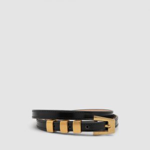By Far Vic Semi Patent Belt