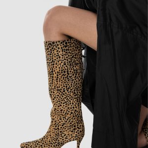 By Far Stevie 42 Pony Hair Knee-High Boot