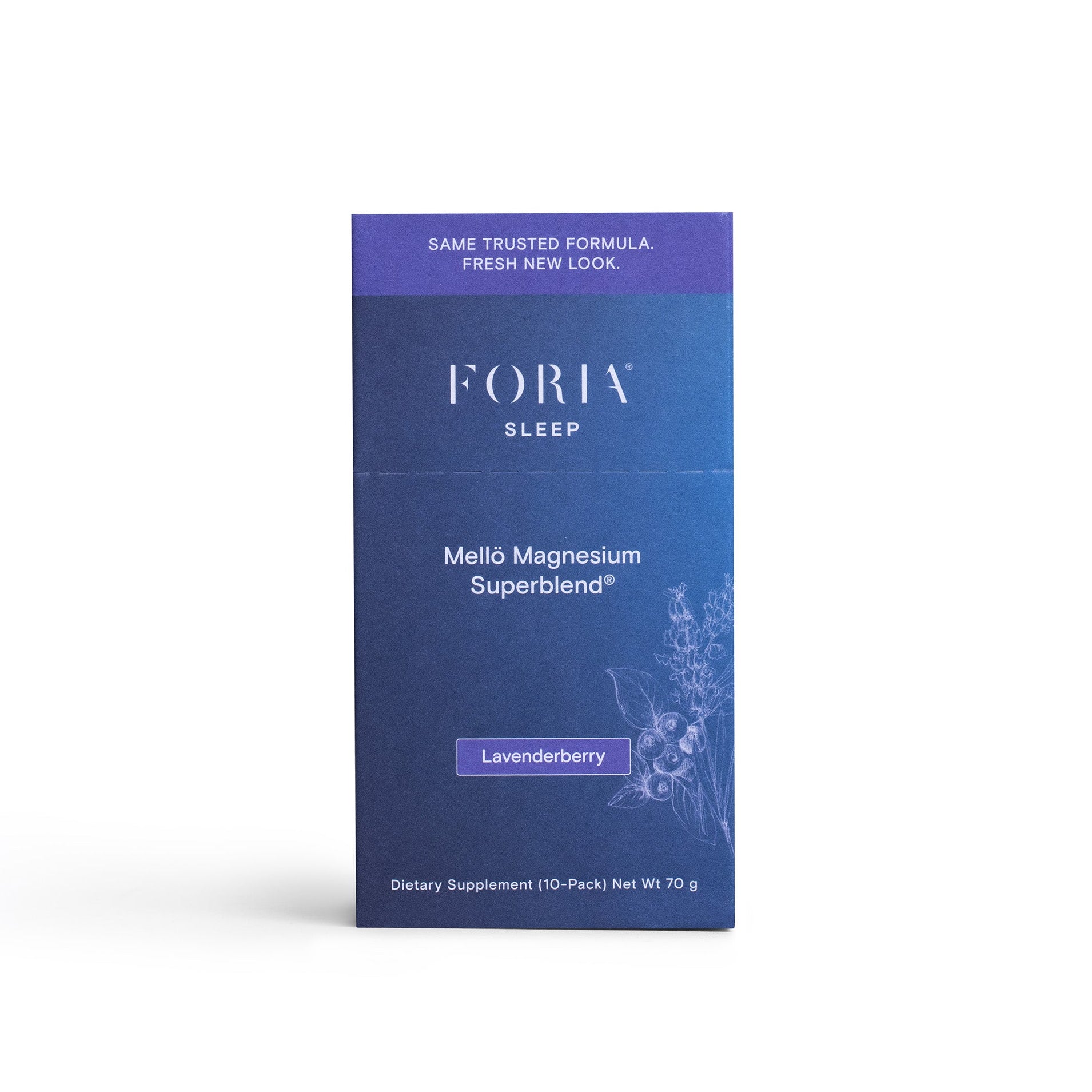 Foria Mellö Magnesium - 10 Travel Sticks