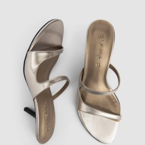 By Far Serena Metallic Mule