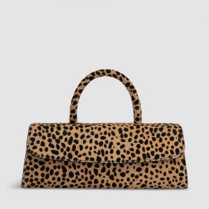 By Far Mini Longa Pony Hair Top-Handle Bag