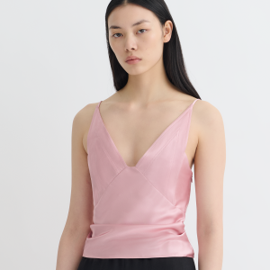 Nanushka Rheia - Slip Satin Top - Pink