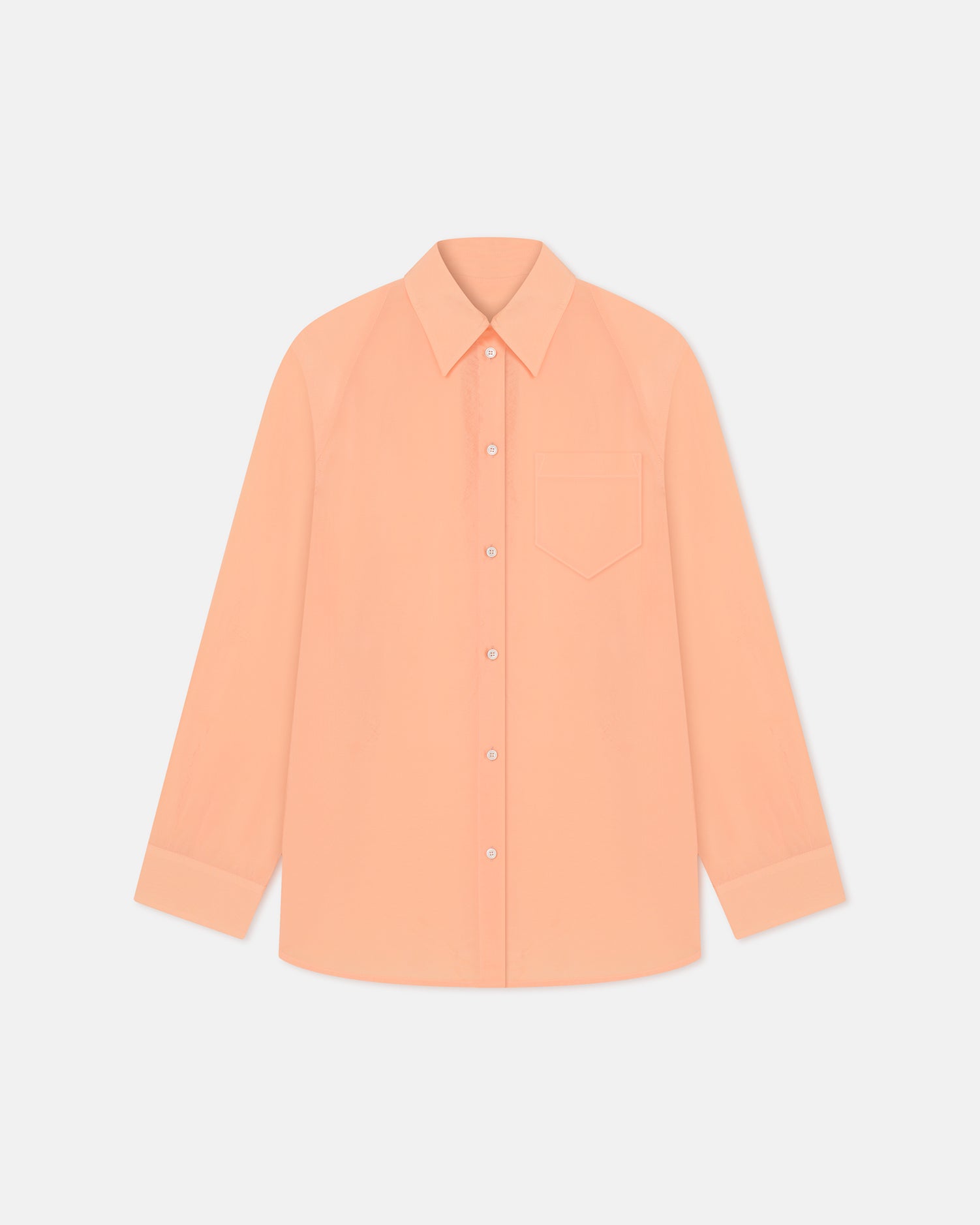 Nanushka Arleen - Crepe Organza Shirt - Apricot