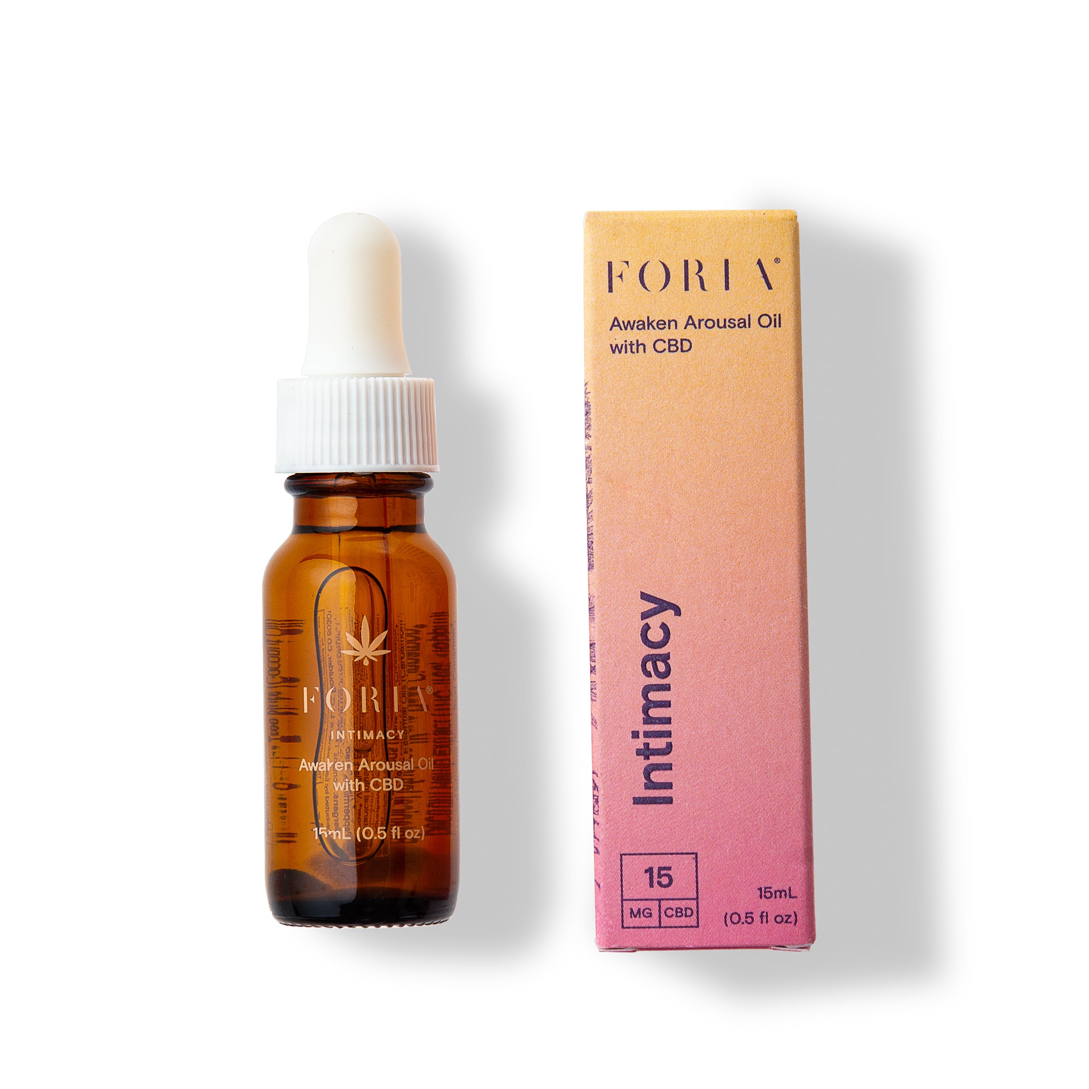 Foria Mini Awaken Arousal Oil with CBD - 15ml