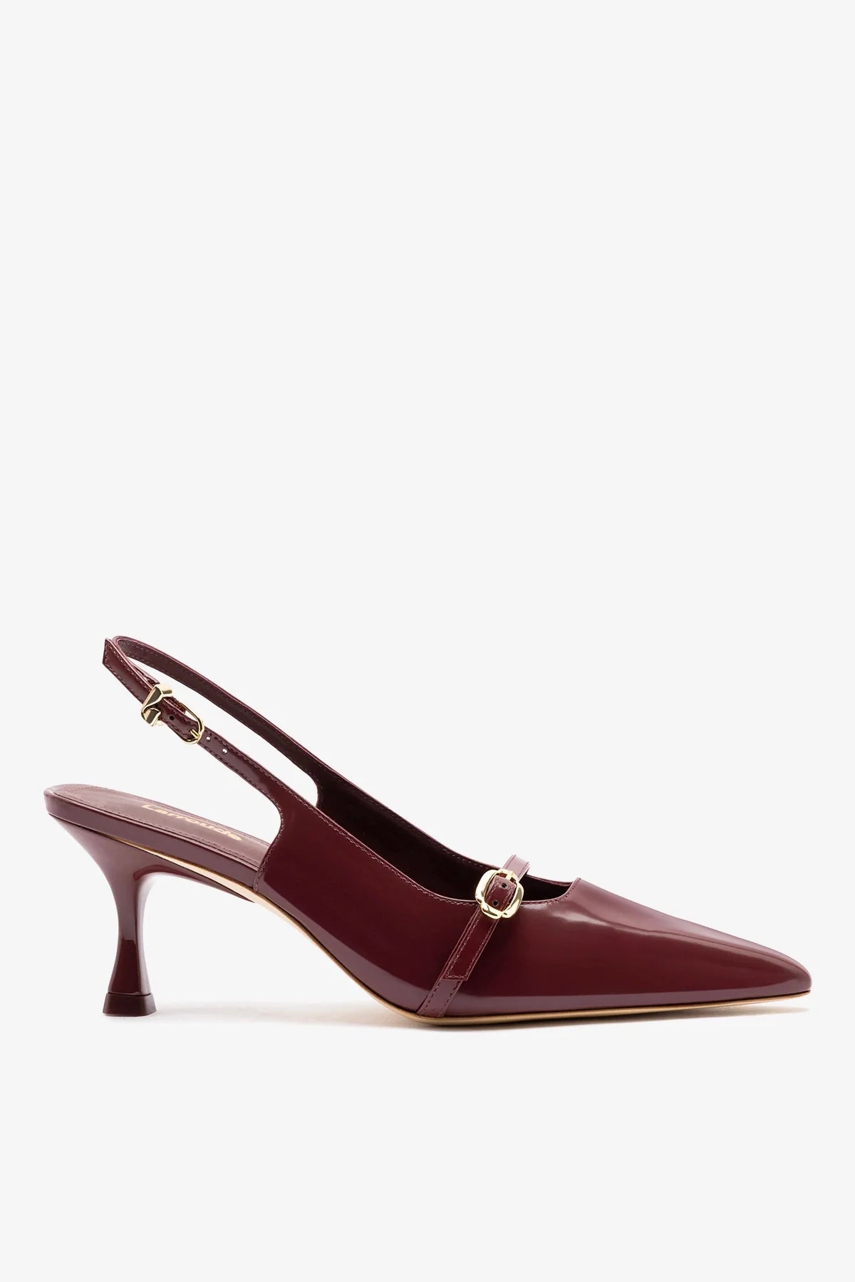Larroudé Ines Pump Burgundy Leather