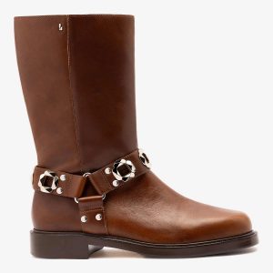Larroudé Sonora Boot Burnt Umber Leather