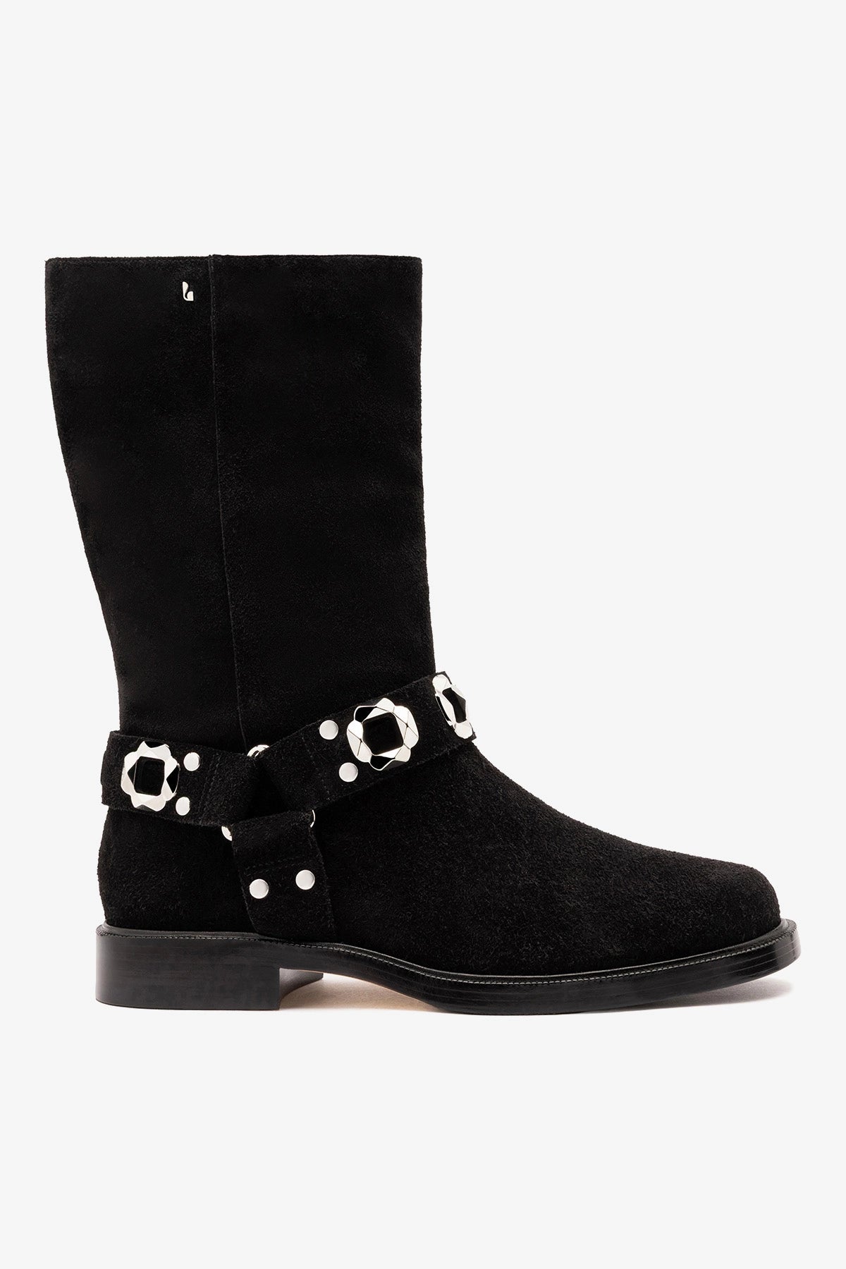 Larroudé Sonora Boot Black Suede