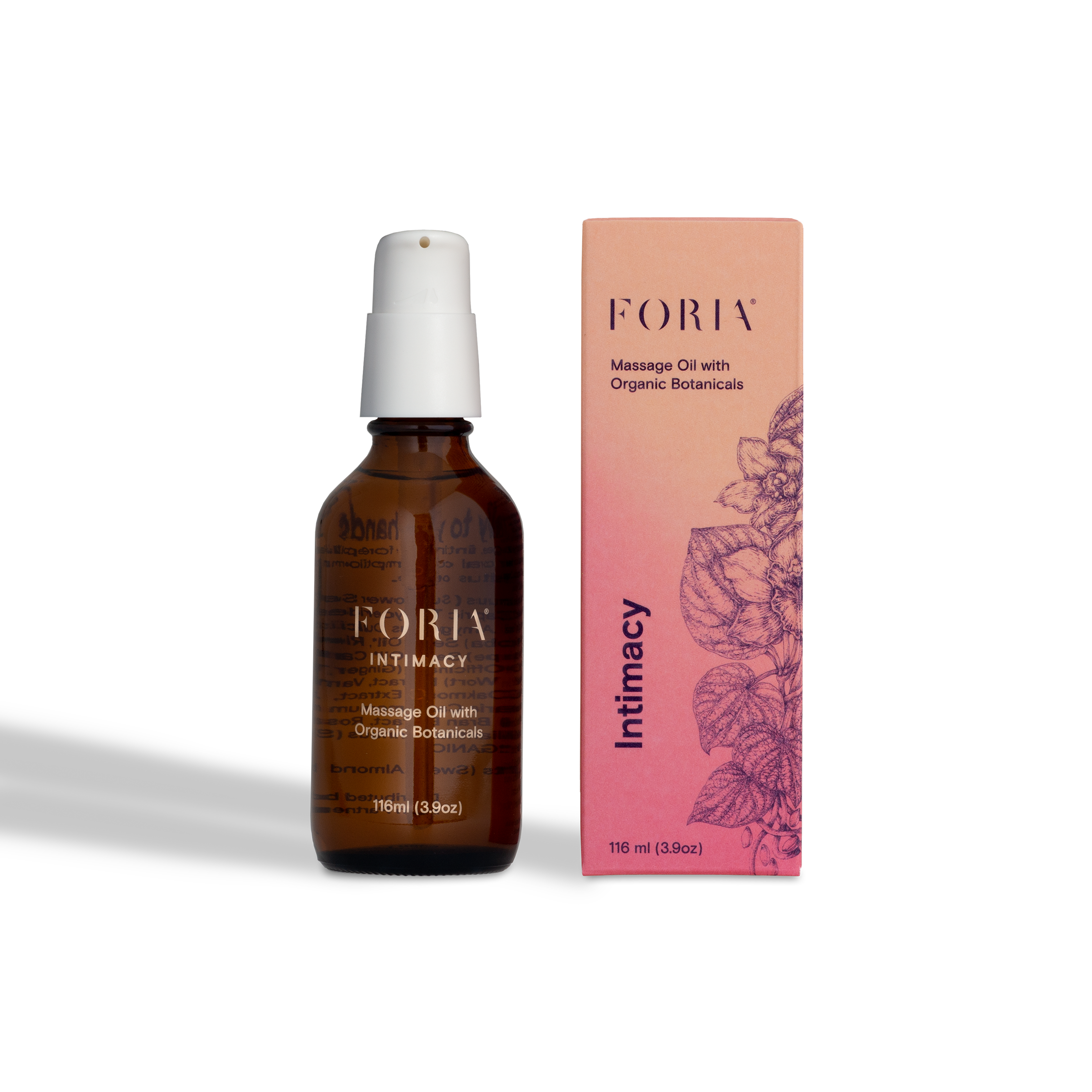Foria Massage Oil with Organic Botanicals