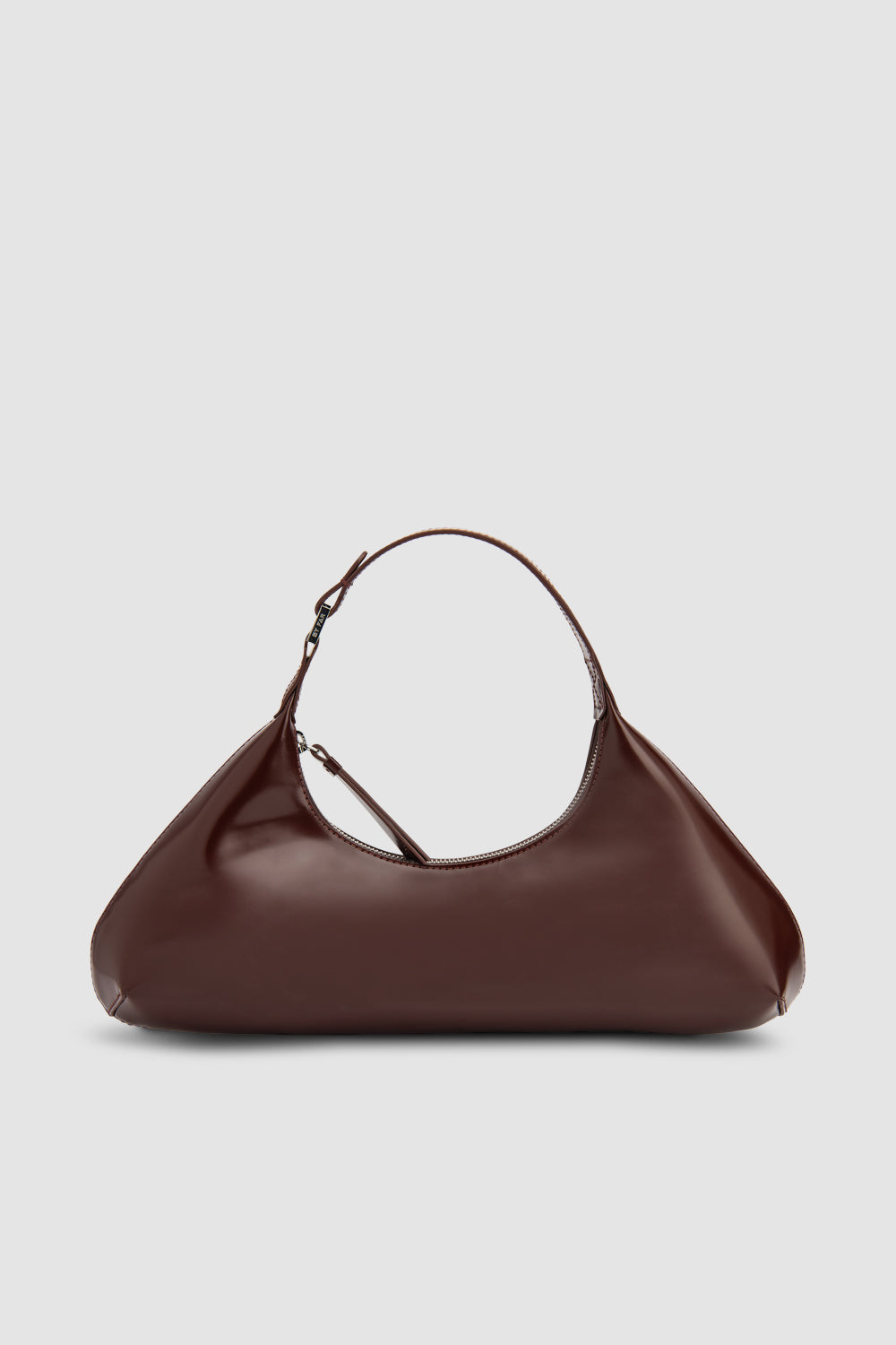 By Far Amberette Semi Patent Top-Handle Bag