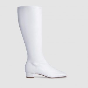 By Far Edie Leather Knee-High Boot