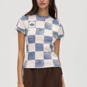 Stine Goya Slim T-Shirt - Checks