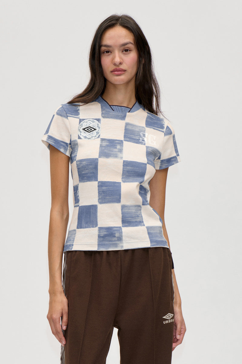 Stine Goya Slim T-Shirt - Checks