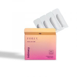 Foria Intimacy Melts with CBD - Marketing