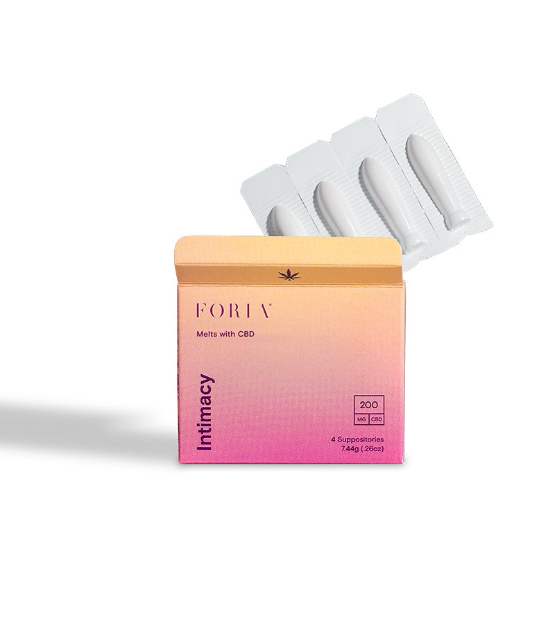 Foria Intimacy Melts with CBD - Marketing